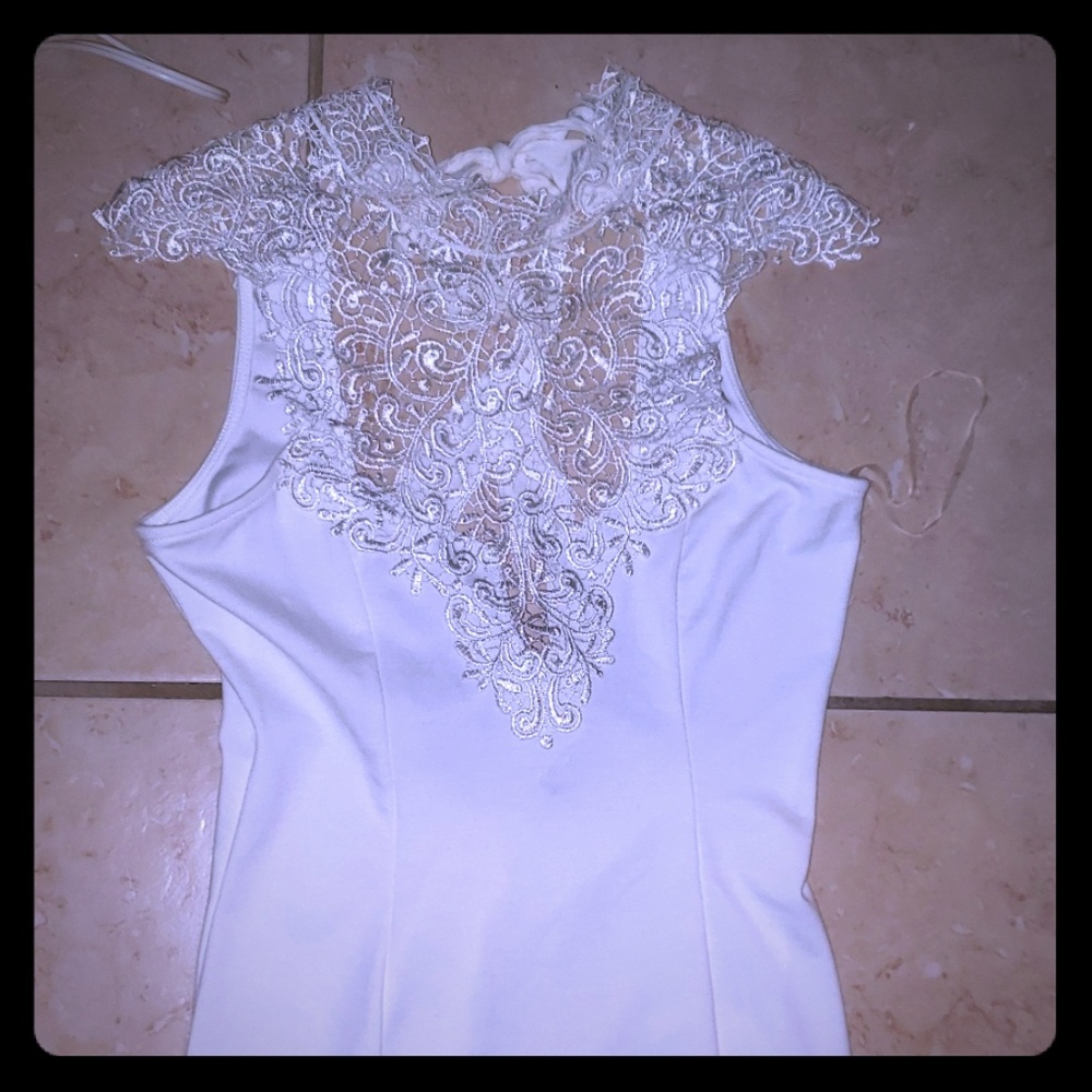 White dress